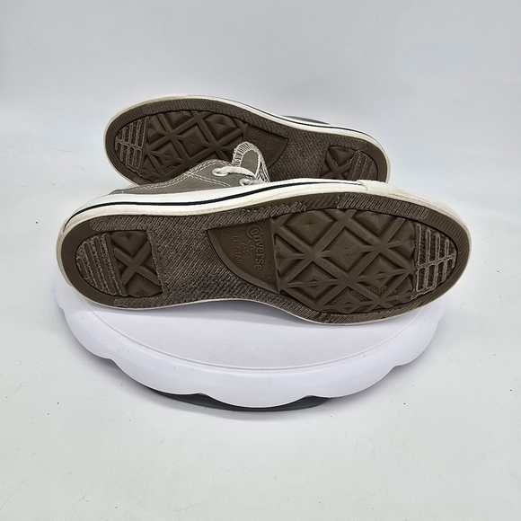 Converse Shoes Women's 6 Chuck Taylor All Star Low Sneakers 5J794 Charcoal Grey - Picture 7 of 9